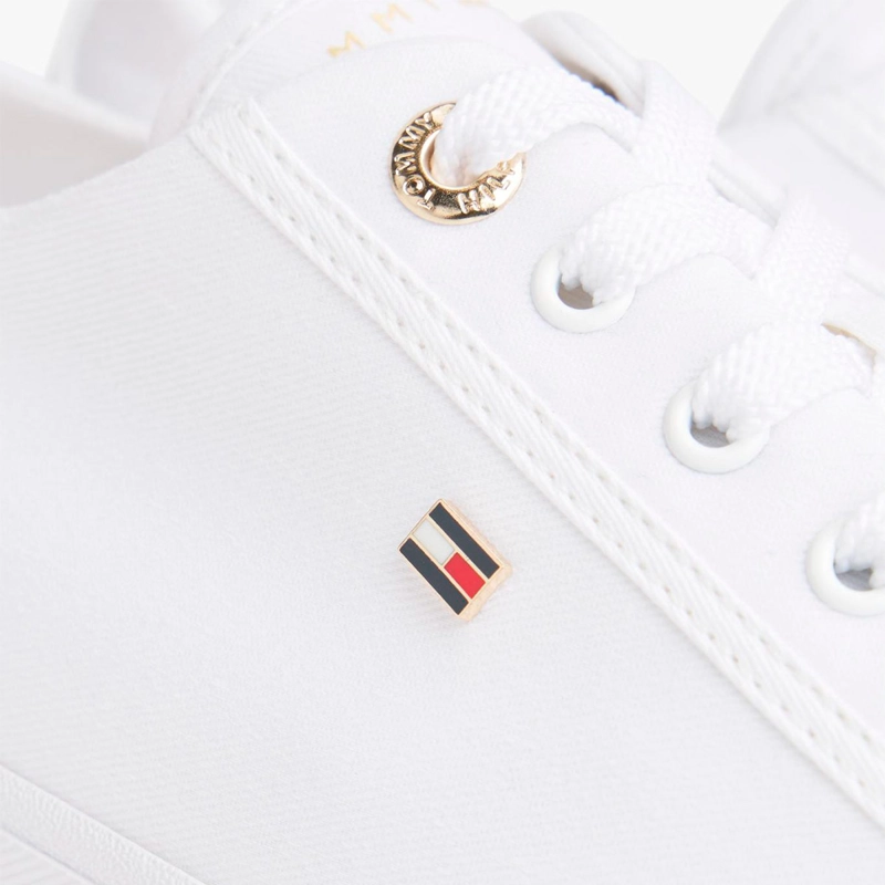 ZAPATILLAS MUJER TOMMY HILFIGER CASUALES BLANCO FW0FW09170YBS  - 7