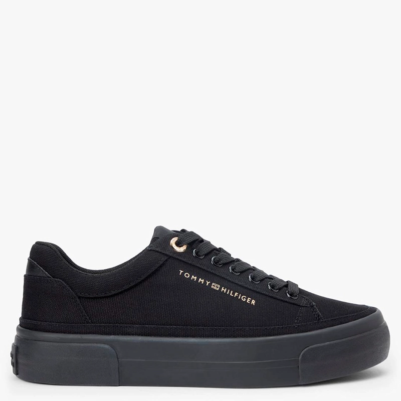 ZAPATILLAS MUJER TOMMY HILFIGER CASUALES NEGRO FW0FW09480BDS  - 1