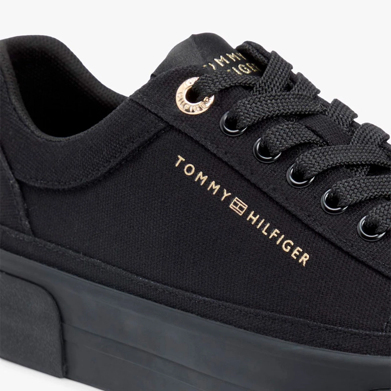 ZAPATILLAS MUJER TOMMY HILFIGER CASUALES NEGRO FW0FW09480BDS  - 7