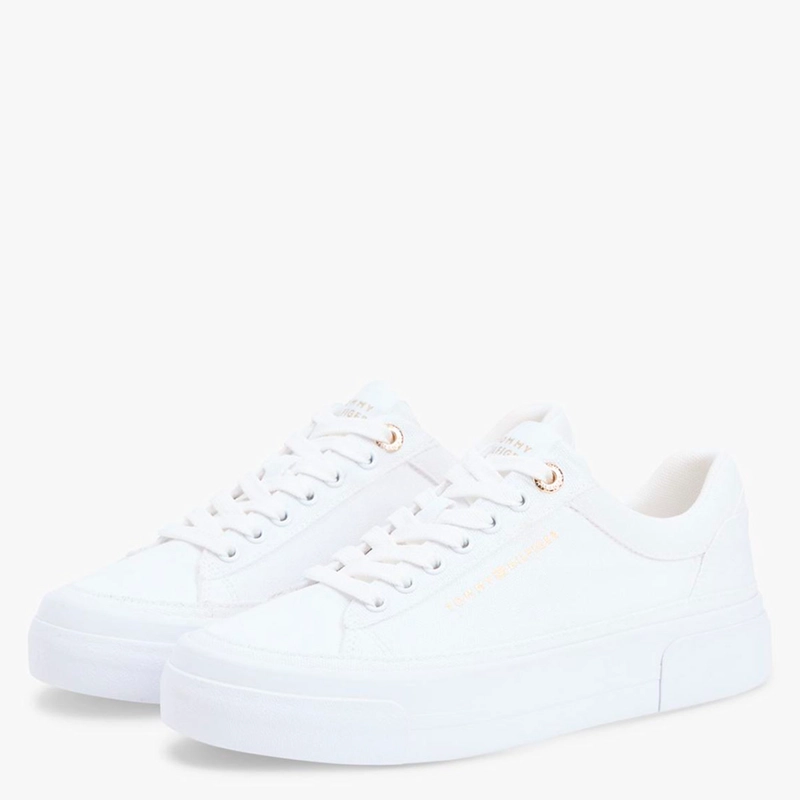 ZAPATILLAS MUJER TOMMY HILFIGER CASUALES BLANCO FW0FW09480YBS  - 2