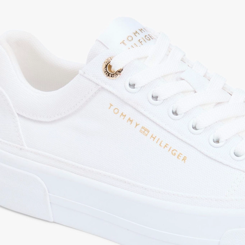 ZAPATILLAS MUJER TOMMY HILFIGER CASUALES BLANCO FW0FW09480YBS  - 7