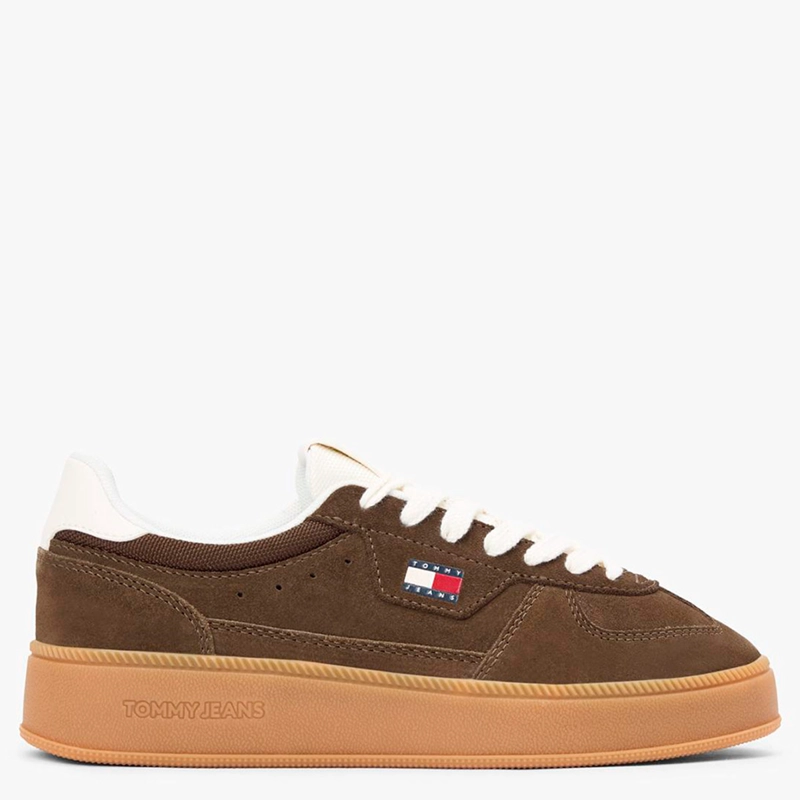 ZAPATILLAS MUJER TOMMY HILFIGER CASUALES CAFÉ EN0EN02989GV0  - 1