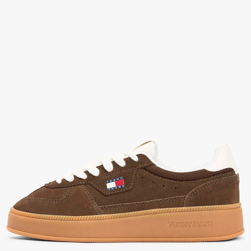 ZAPATILLAS MUJER TOMMY HILFIGER CASUALES CAFÉ EN0EN02989GV0  - 3
