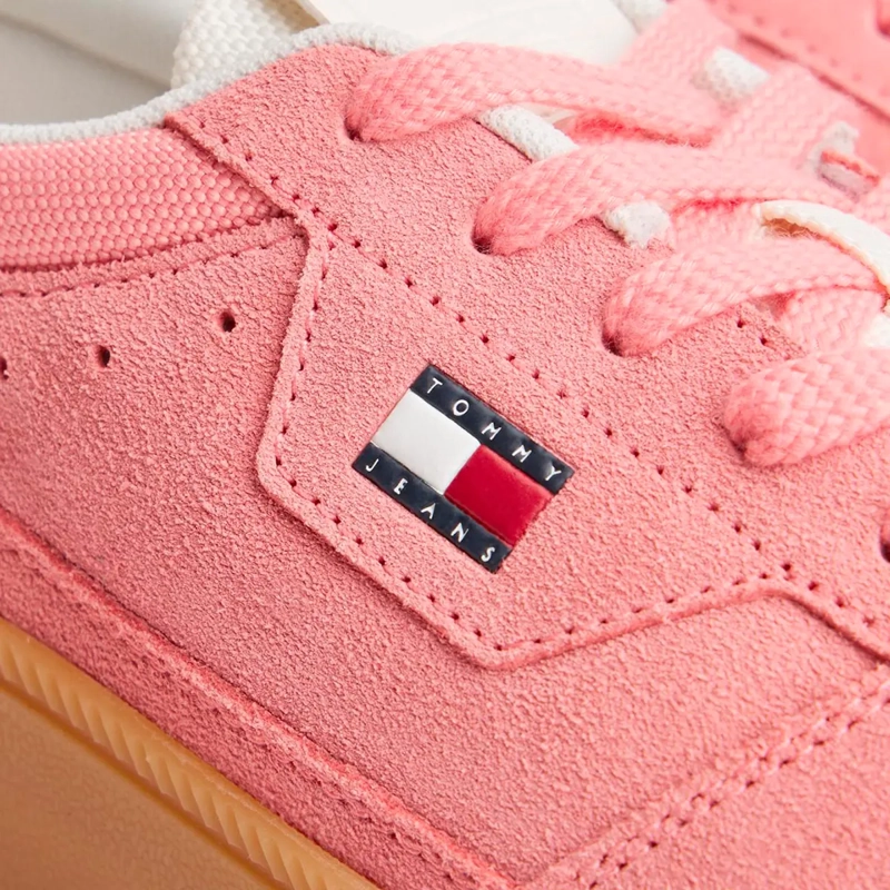 ZAPATILLAS MUJER TOMMY HILFIGER CASUALES ROSADO EN0EN02989TI5  - 7