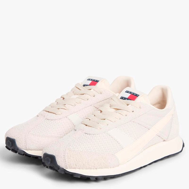ZAPATILLAS MUJER TOMMY HILFIGER CASUALES CRUDO EN0EN0301301W  - 2