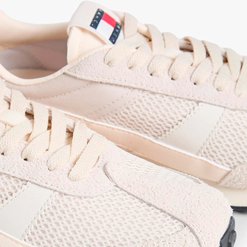 ZAPATILLAS MUJER TOMMY HILFIGER CASUALES CRUDO EN0EN0301301W  - 7