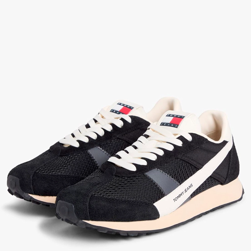 ZAPATILLAS MUJER TOMMY HILFIGER CASUALES NEGRO EN0EN030130GN  - 2