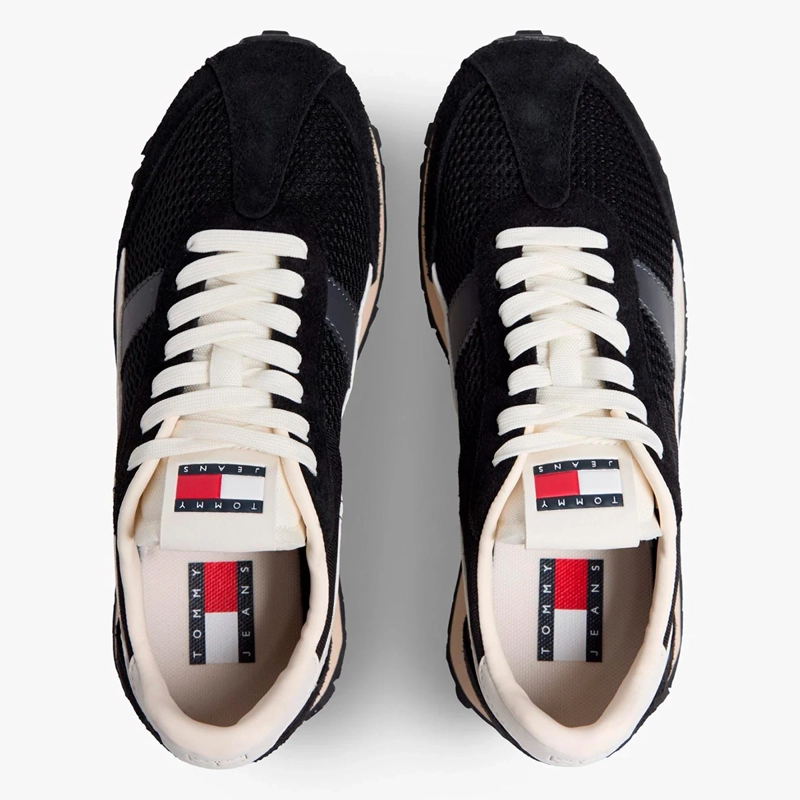 ZAPATILLAS MUJER TOMMY HILFIGER CASUALES NEGRO EN0EN030130GN  - 4