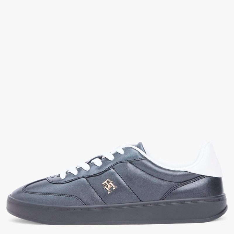ZAPATILLAS MUJER TOMMY HILFIGER CASUALES NEGRO FW0FW09179BDS CUERO - 3