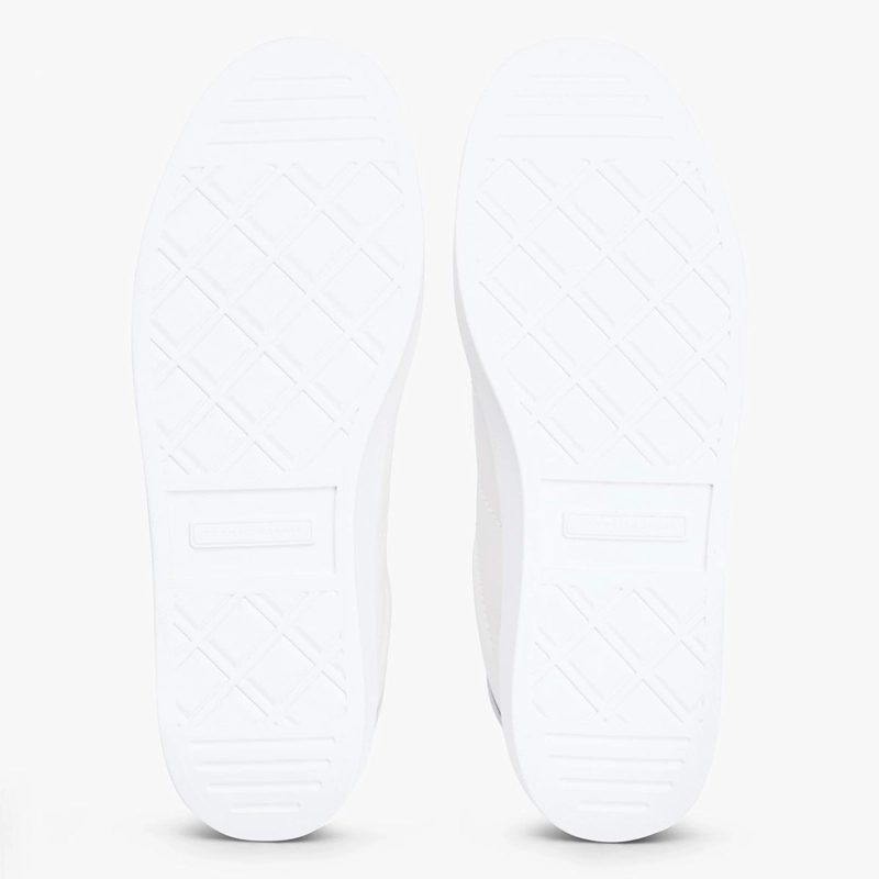 ZAPATILLAS MUJER TOMMY HILFIGER CASUALES BLANCO FW0FW09179YBL CUERO - 6