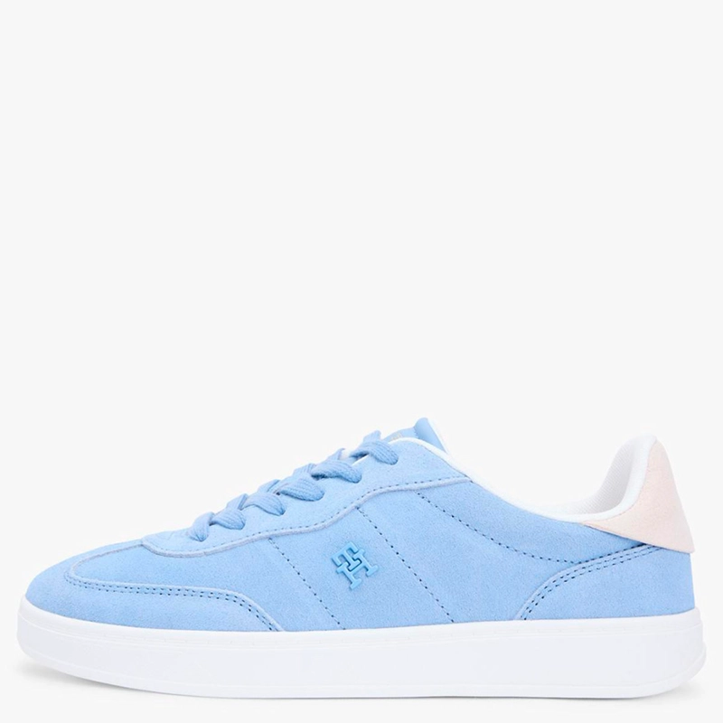 ZAPATILLAS MUJER TOMMY HILFIGER CASUALES CELESTE FW0FW09180C13 CUERO - 3