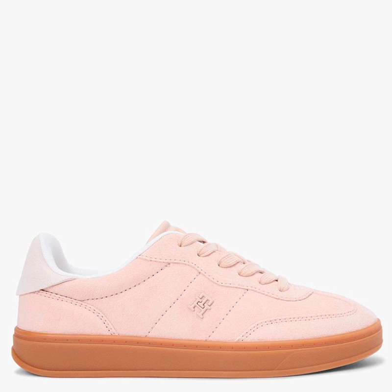 ZAPATILLAS MUJER TOMMY HILFIGER CASUALES PALO ROSA FW0FW09180TRY CUERO - 1