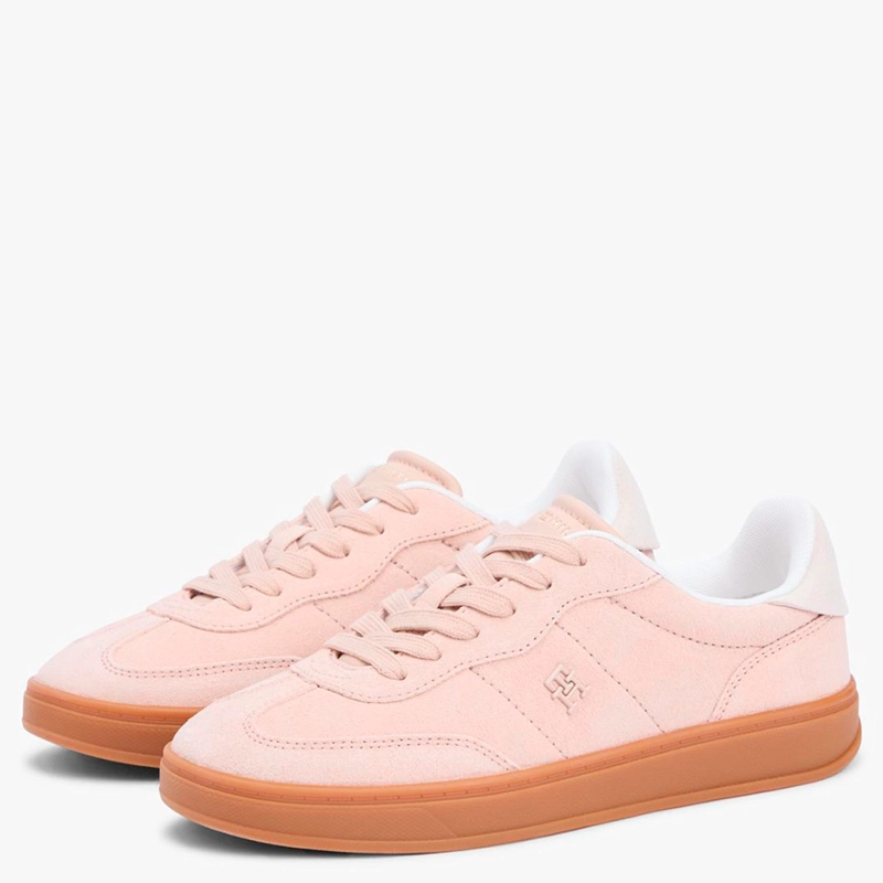 ZAPATILLAS MUJER TOMMY HILFIGER CASUALES PALO ROSA FW0FW09180TRY CUERO - 2