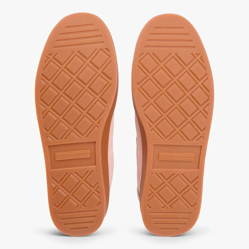 ZAPATILLAS MUJER TOMMY HILFIGER CASUALES PALO ROSA FW0FW09180TRY CUERO - 6