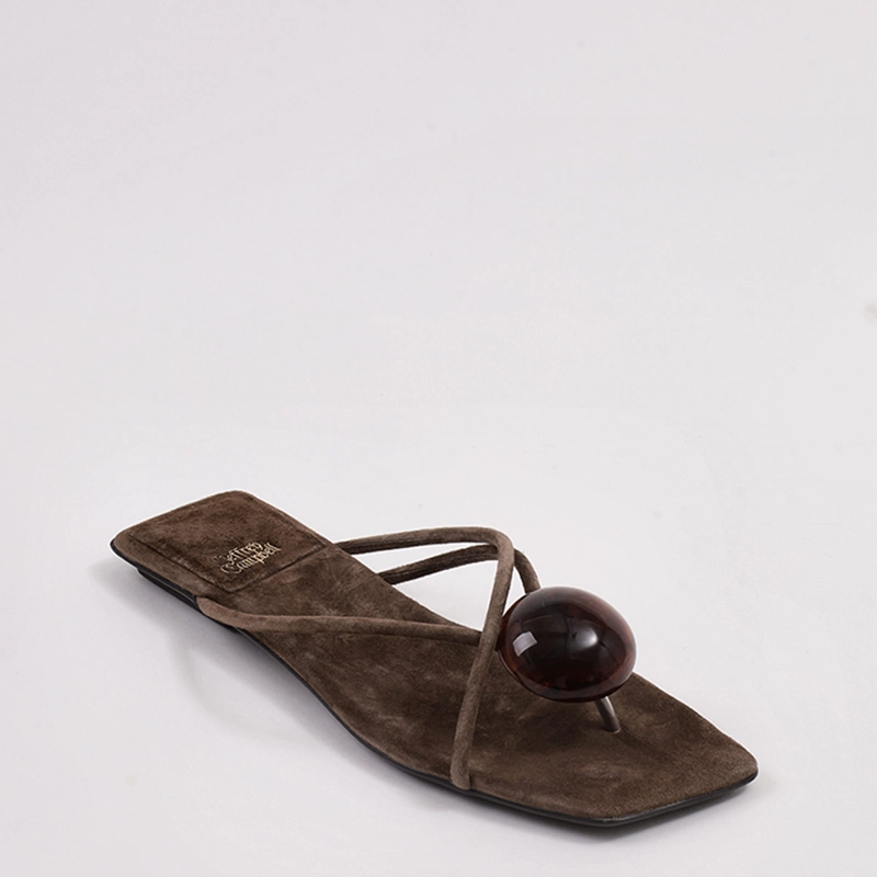 SANDALIAS MUJER JEFFREY CAMPBELL CAFÉ COSMOS CUERO - 2