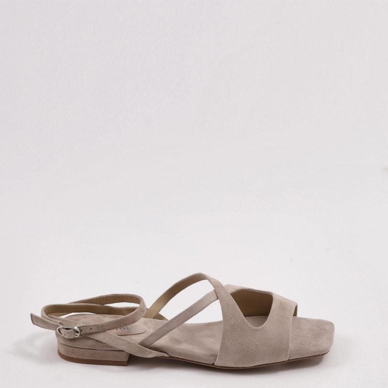 SANDALIAS MUJER JEFFREY CAMPBELL BEIGE NAUTILUS CUERO