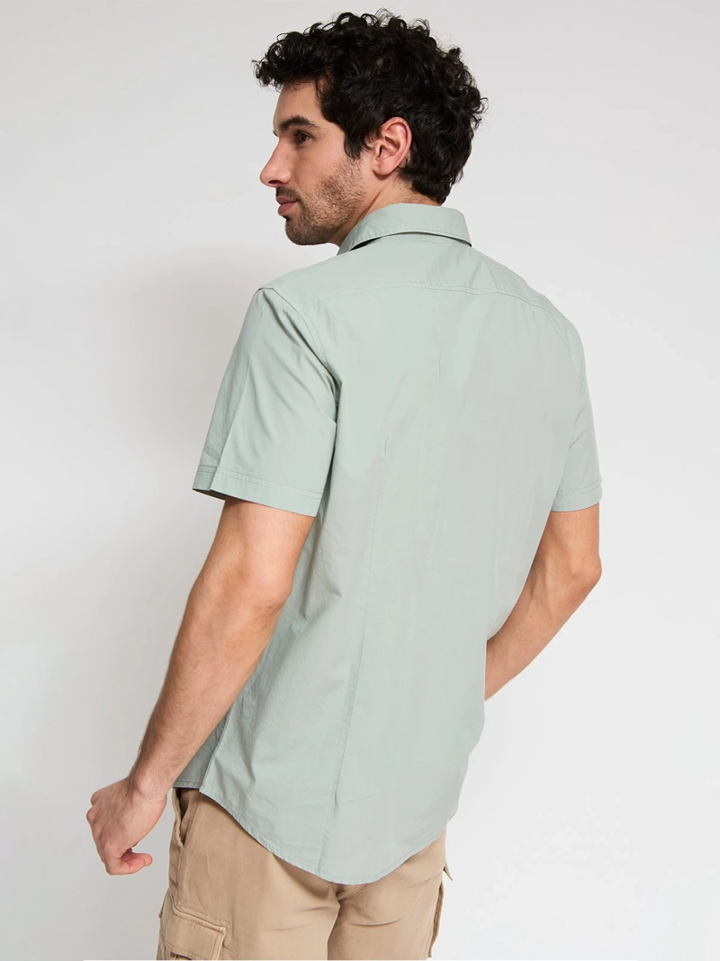 CAMISA HOMBRE CACHAREL ALGODÓN MANGA CORTA - 2