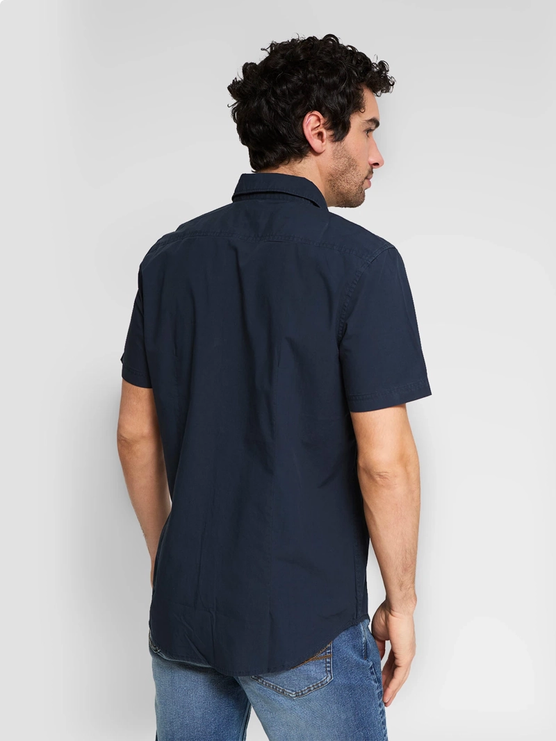 CAMISA HOMBRE CACHAREL ALGODÓN MANGA CORTA - 2