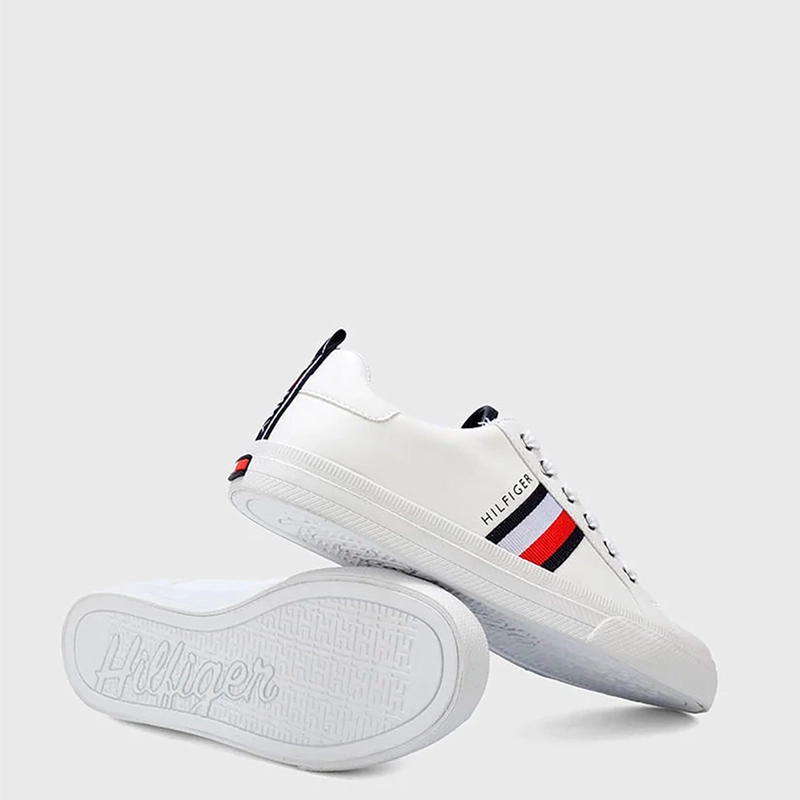 ZAPATILLAS MUJER TOMMY HILFIGER URBANAS BLANCO TWF342112  - 4