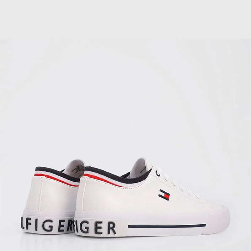 ZAPATILLAS MUJER TOMMY HILFIGER URBANAS BLANCO TWFNEW000   - 4