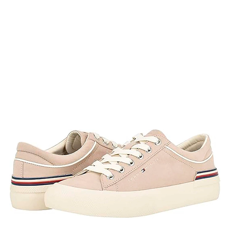 ZAPATILLAS MUJER TOMMY HILFIGER URBANAS CREMA TWSP25Z05  - 2