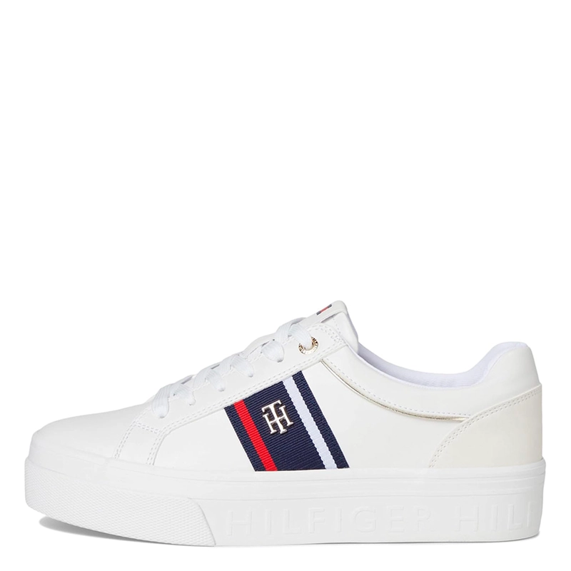 ZAPATILLAS MUJER TOMMY HILFIGER URBANAS BLANCO TWTOFEIA1   - 1