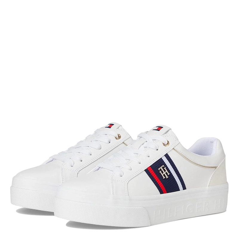 ZAPATILLAS MUJER TOMMY HILFIGER URBANAS BLANCO TWTOFEIA1   - 4
