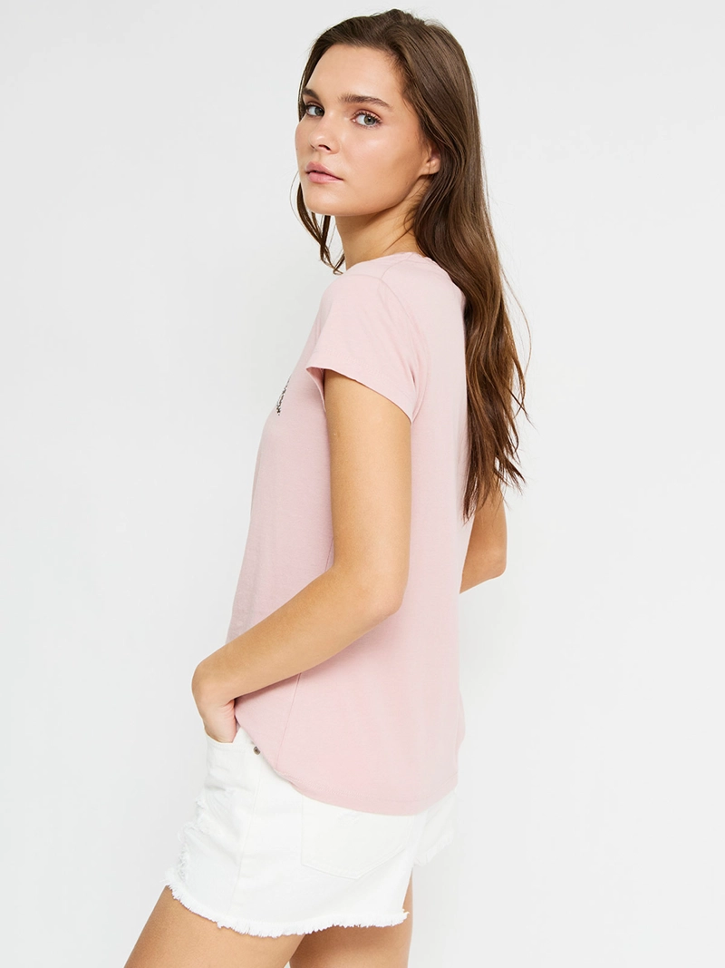 POLERA MUJER INDEX ALGODÓN MANGA CORTA - 2