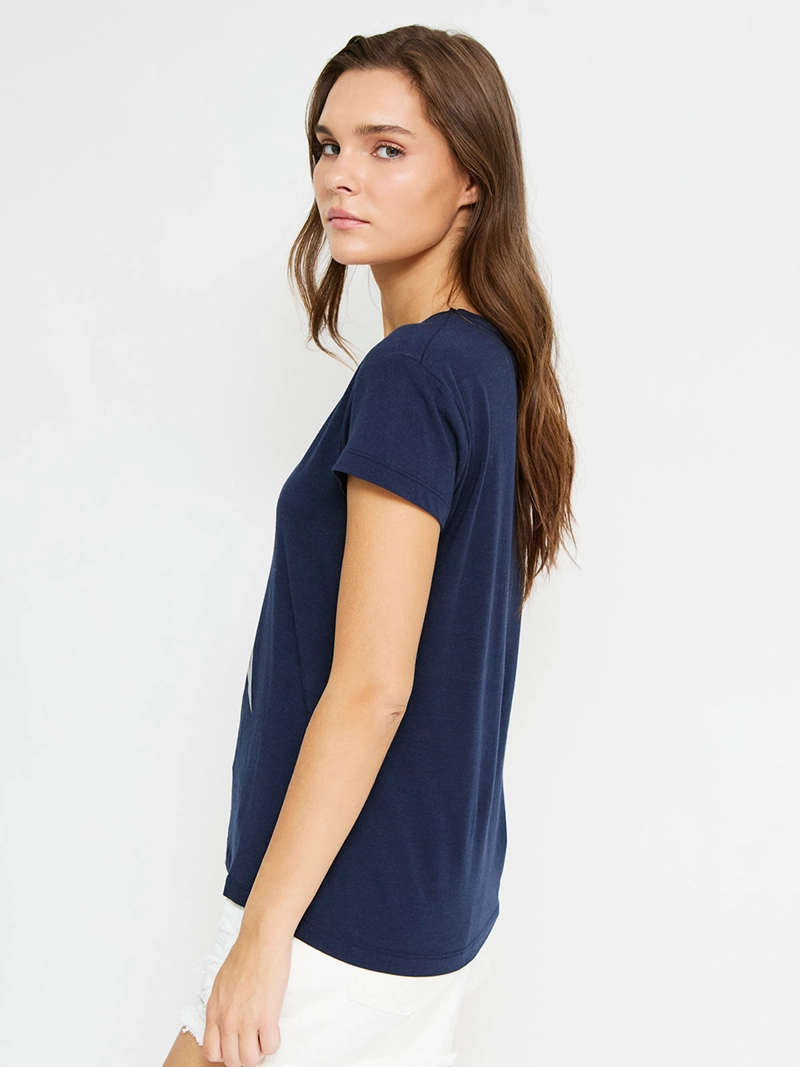 POLERA MUJER INDEX ALGODÓN MANGA CORTA - 2