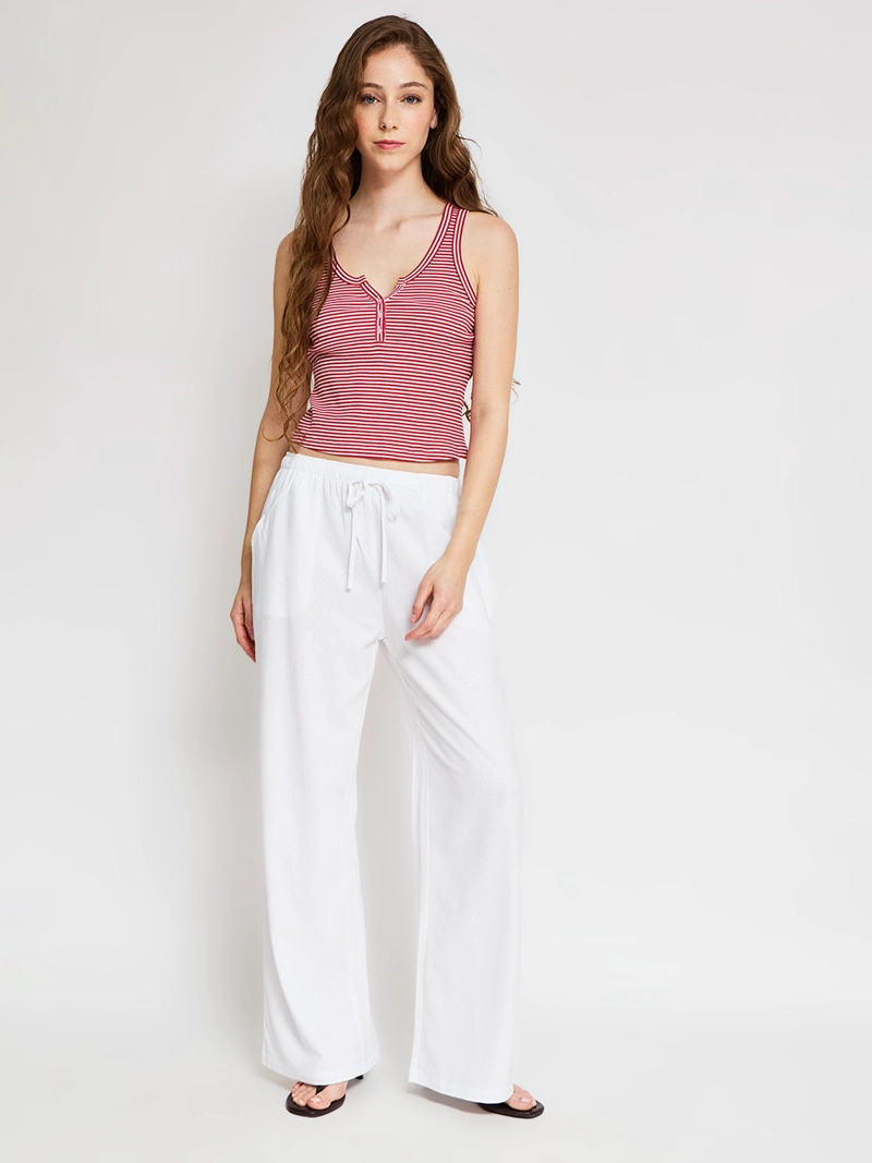 POLERA MUJER INDEX ALGODÓN SIN MANGAS BÁSICA - 4