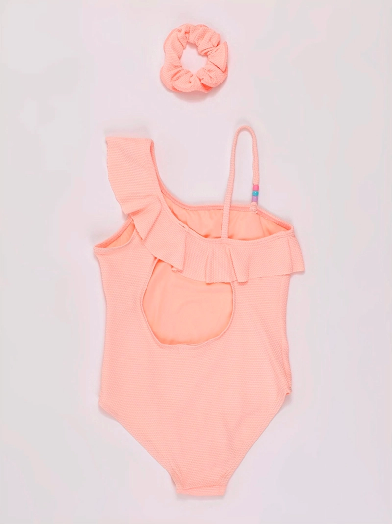TRAJE DE BANO NIÑA HARVEST CON SCRUNCHIE - 4