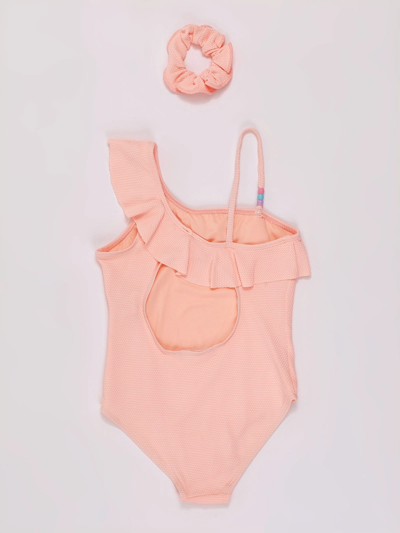 TRAJE DE BANO NIÑA HARVEST CON SCRUNCHIE - 2
