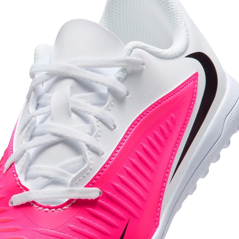 ZAPATILLAS NIÑO NIKE FÚTBOL BLANCO JR PHANTOM 6 LOW CLUB TF T - 5