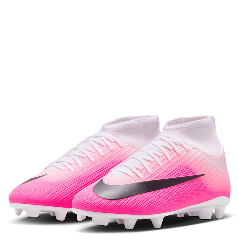 ZAPATILLAS NIÑO NIKE FÚTBOL BLANCO JR SUPERFLY 11 CLUB FG/MG T - 2