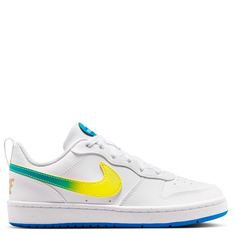 ZAPATILLAS NIÑO NIKE CASUALES BLANCO COURT BOROUGH LOW WC BG - 1