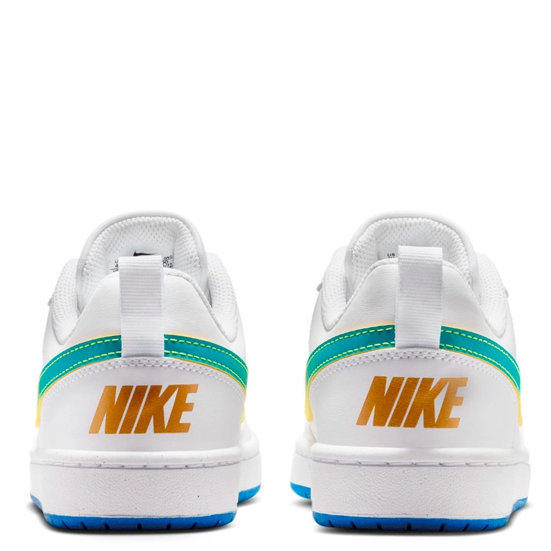 ZAPATILLAS NIÑO NIKE CASUALES BLANCO COURT BOROUGH LOW WC BG - 5
