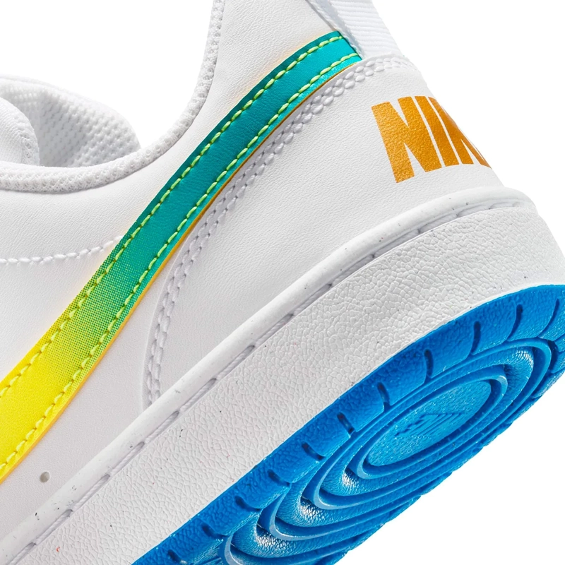 ZAPATILLAS NIÑO NIKE CASUALES BLANCO COURT BOROUGH LOW WC BG - 7
