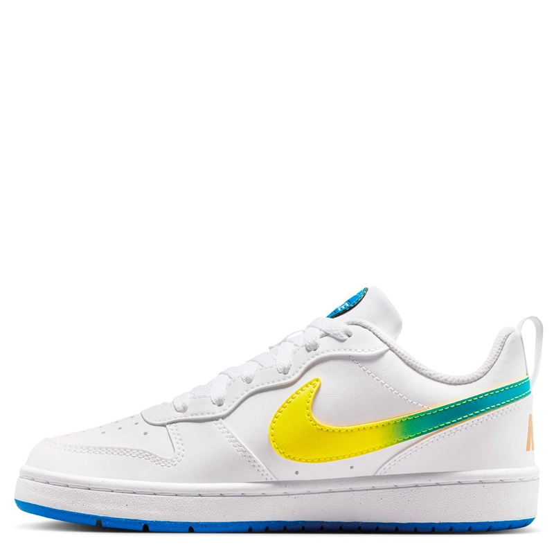 ZAPATILLAS NIÑO NIKE CASUALES BLANCO COURT BOROUGH LOW WC BG - 3