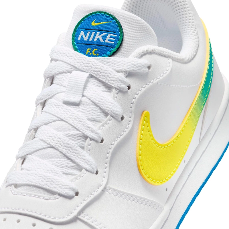 ZAPATILLAS NIÑO NIKE CASUALES BLANCO COURT BOROUGH LOW WC BG - 8