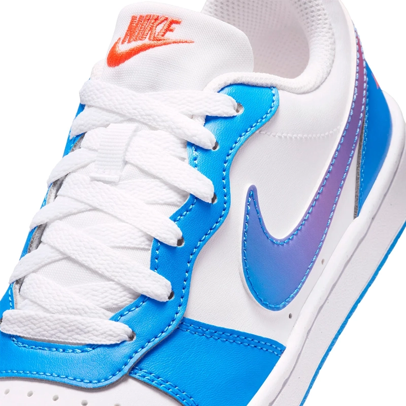 ZAPATILLAS NIÑO NIKE CASUALES CELESTE COURT BOROUGH LOW BBALL  - 8