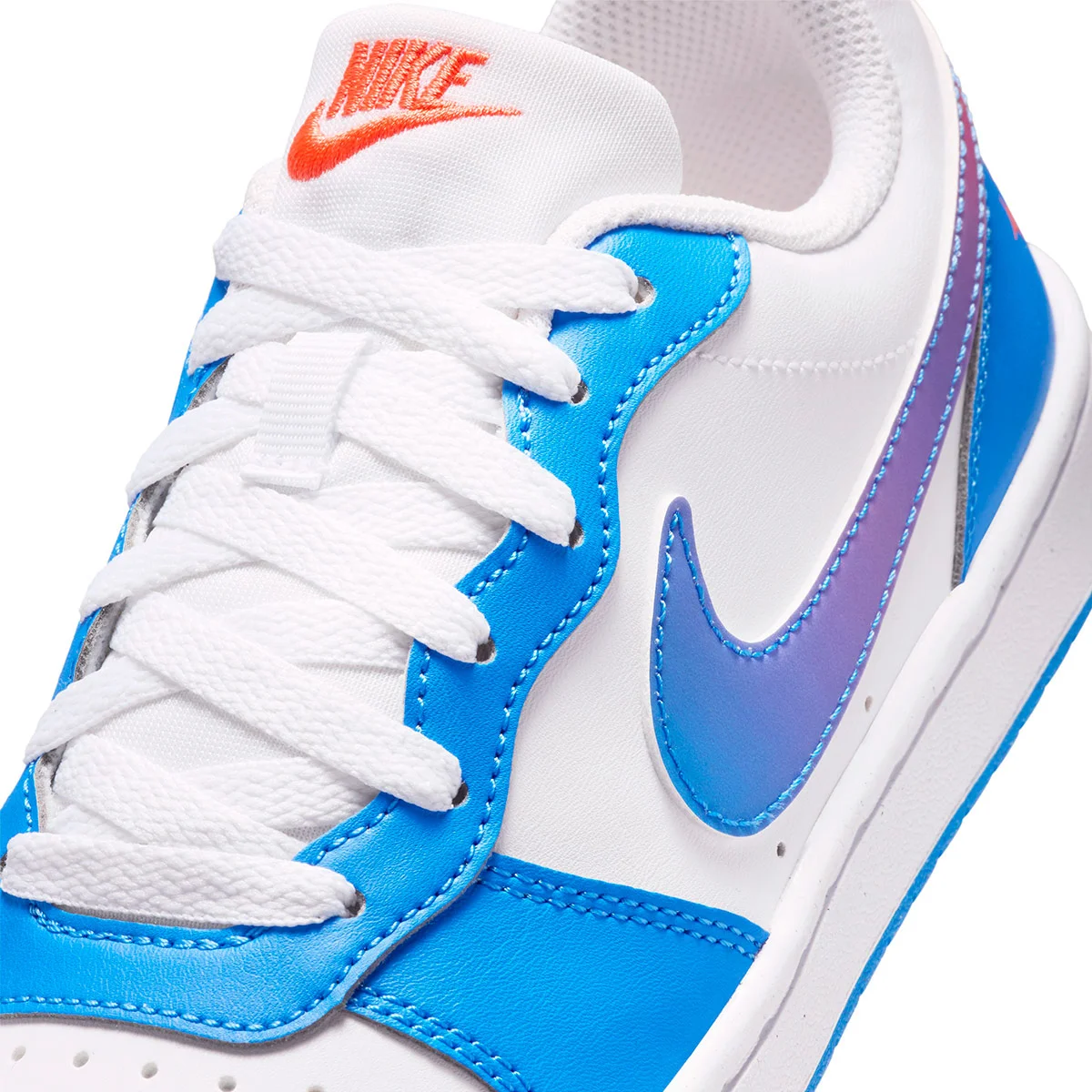 ZAPATILLAS NIÑO NIKE CASUALES CELESTE COURT BOROUGH LOW BBALL  - 8