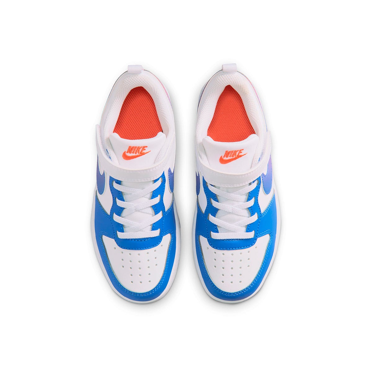 ZAPATILLAS NIÑO NIKE CASUALES CELESTE COURT BOROUGH LOW BBALL - 4
