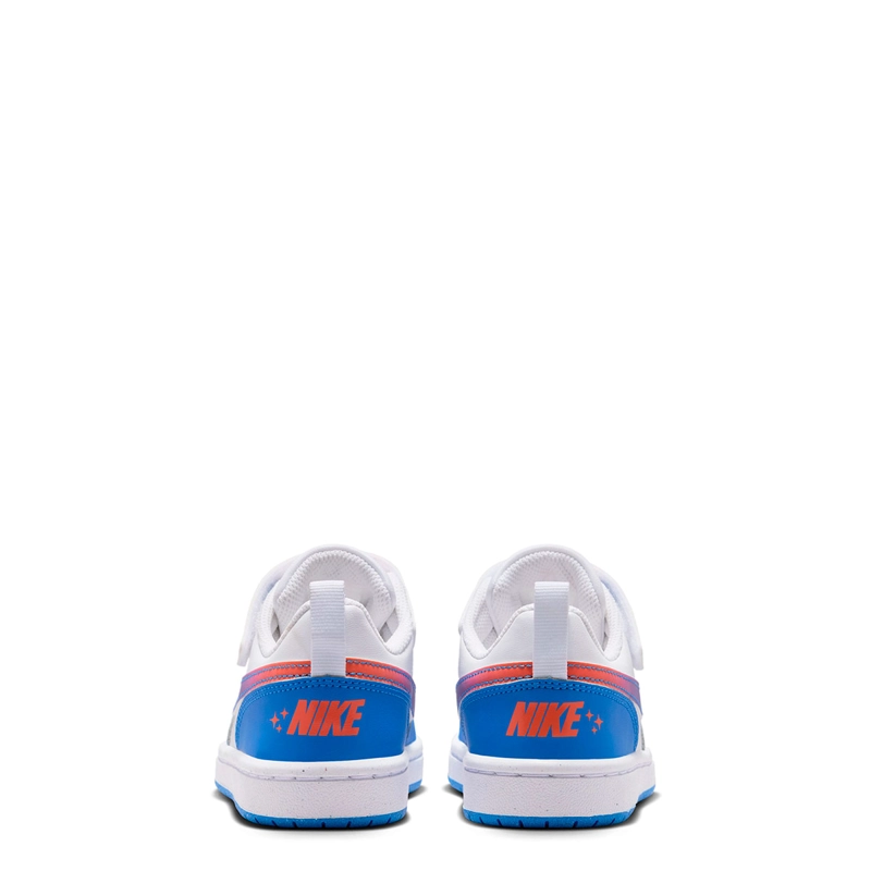 ZAPATILLAS NIÑO NIKE CASUALES CELESTE COURT BOROUGH LOW BBALL - 5