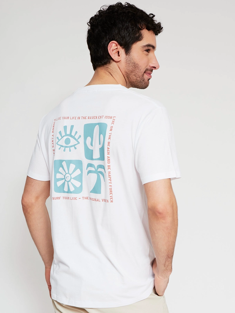 POLERA HOMBRE CLOUDBREAK ALGODÓN MANGA CORTA - 2
