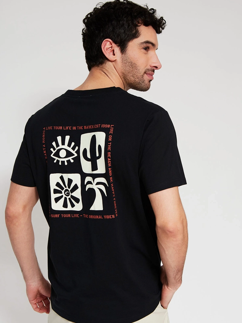POLERA HOMBRE CLOUDBREAK ALGODÓN MANGA CORTA - 2