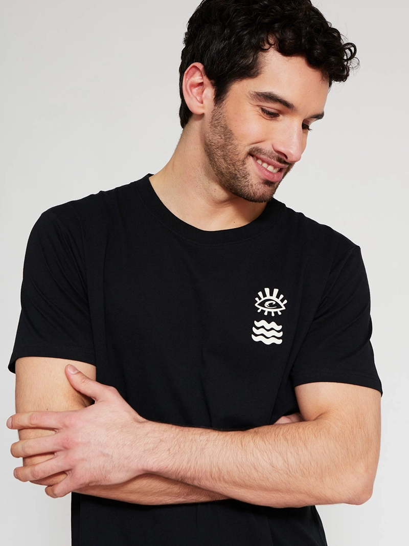 POLERA HOMBRE CLOUDBREAK ALGODÓN MANGA CORTA - 3