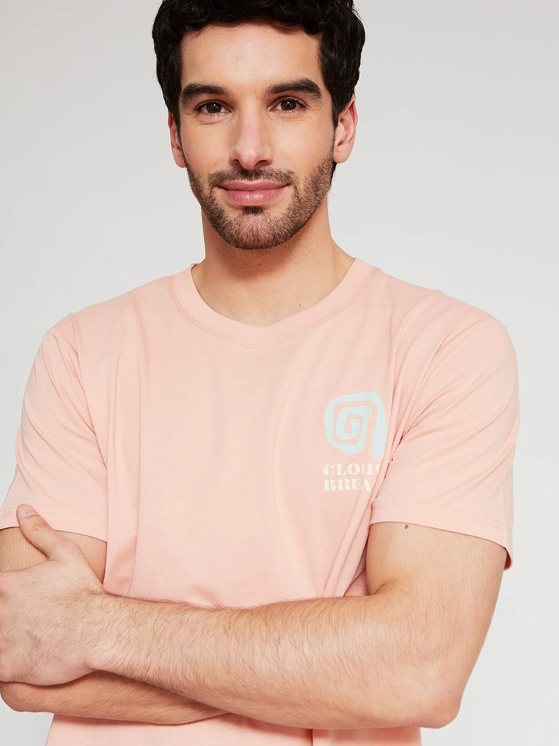 POLERA HOMBRE CLOUDBREAK ALGODÓN MANGA CORTA - 3
