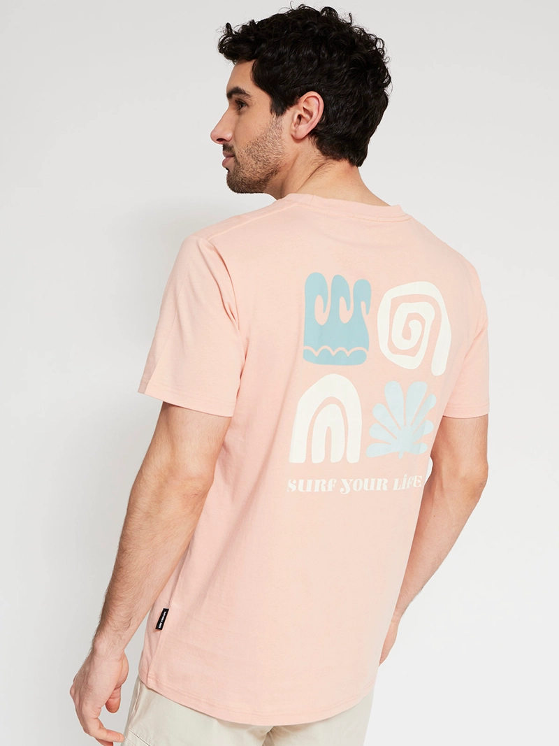 POLERA HOMBRE CLOUDBREAK ALGODÓN MANGA CORTA - 2