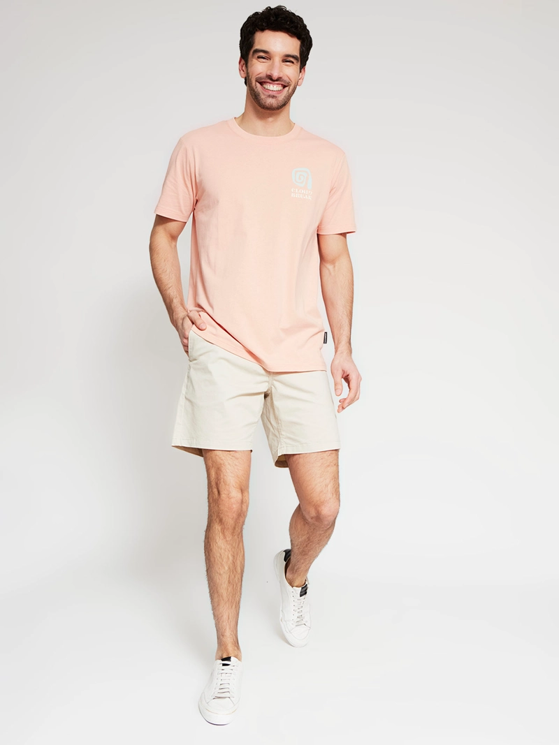 POLERA HOMBRE CLOUDBREAK ALGODÓN MANGA CORTA - 4