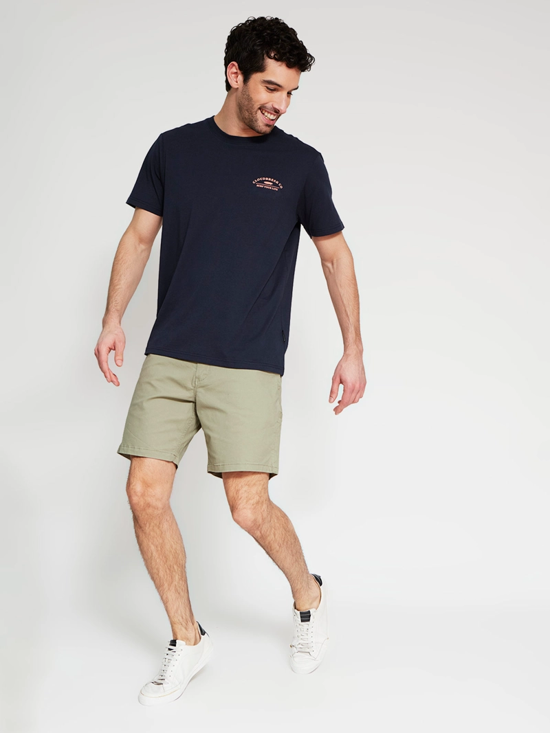 POLERA HOMBRE CLOUDBREAK ALGODÓN MANGA CORTA - 4